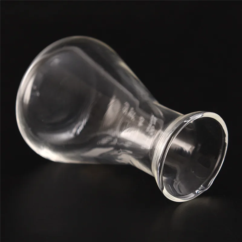 50ml Clear Glass Wide Triangle Flask Conical Erlenmeyer Labratory Equipment lab volumetric flask lab glass supplies