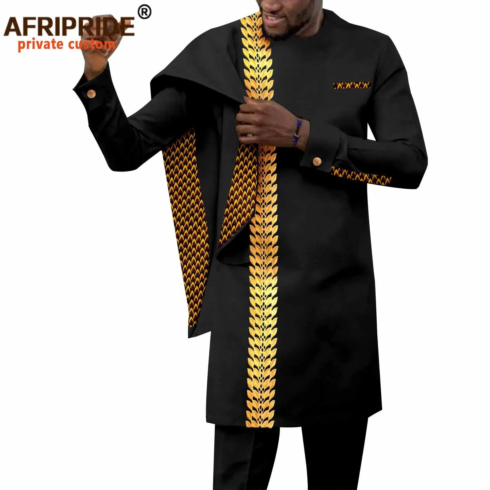 2025 Fashion's Latest Hot African Men's Casual Suit Coats Clothes