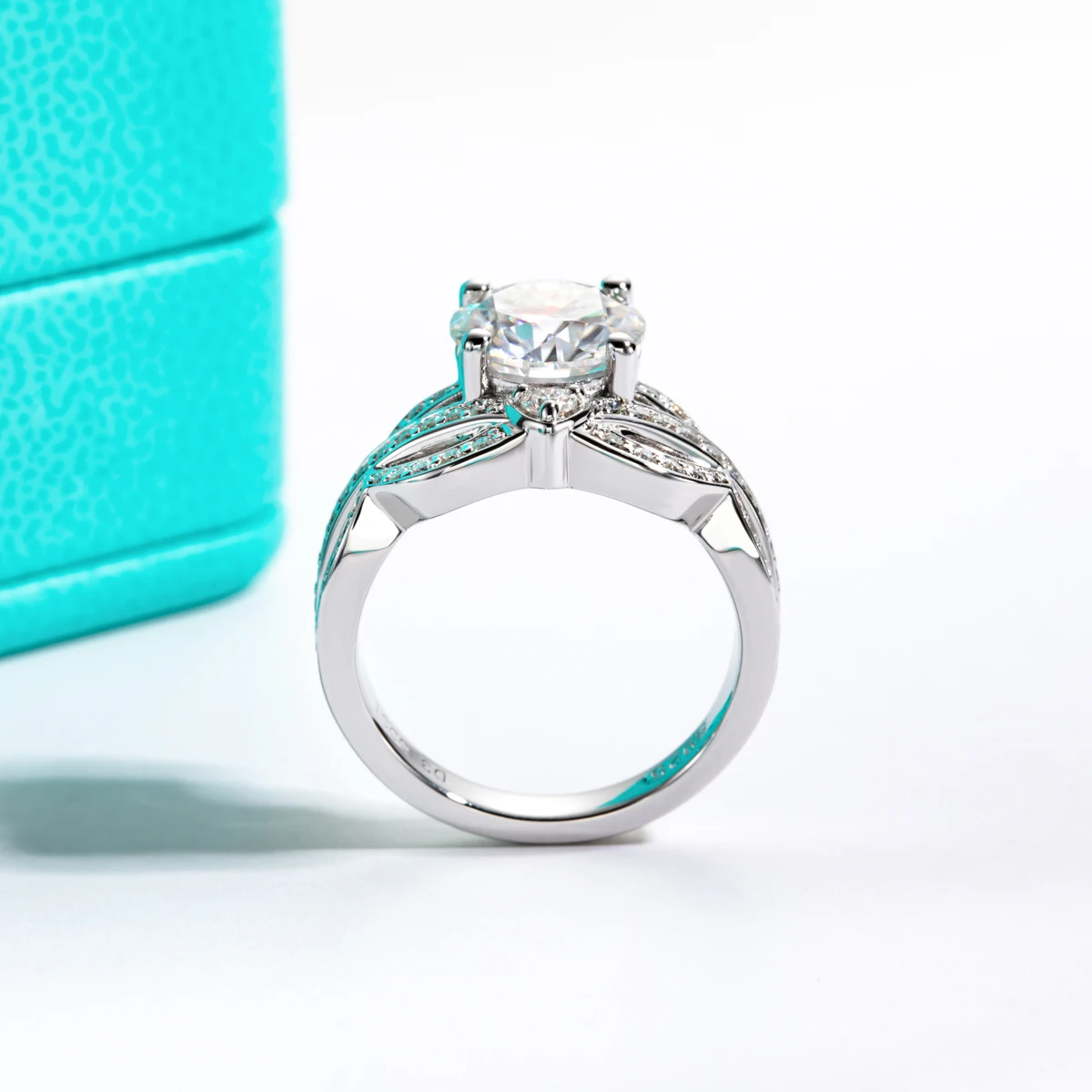 Engagement Ring 925 Sterling Silver