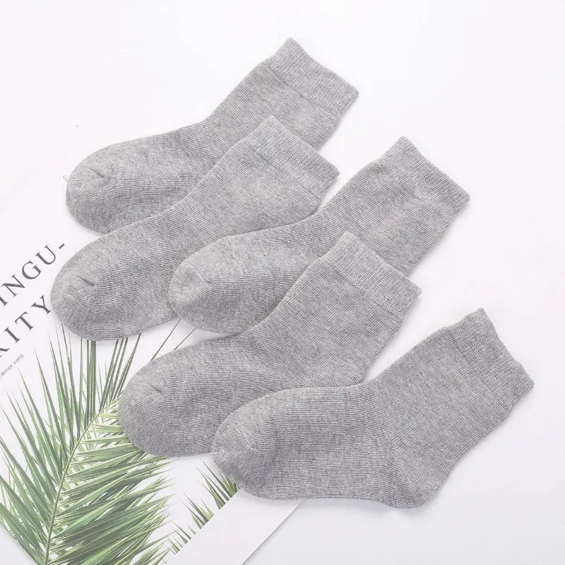 Children Socks 5pairls Cotton for Boys Girls
