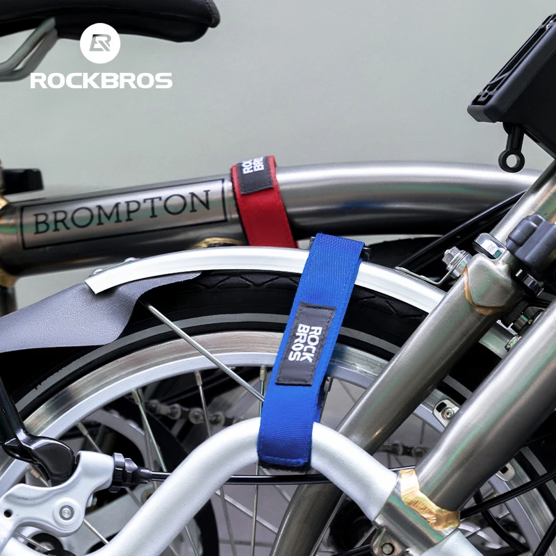 ROCKBROS Bicycle Frame Wheel Fixed Strap For Brompton Folding Bike