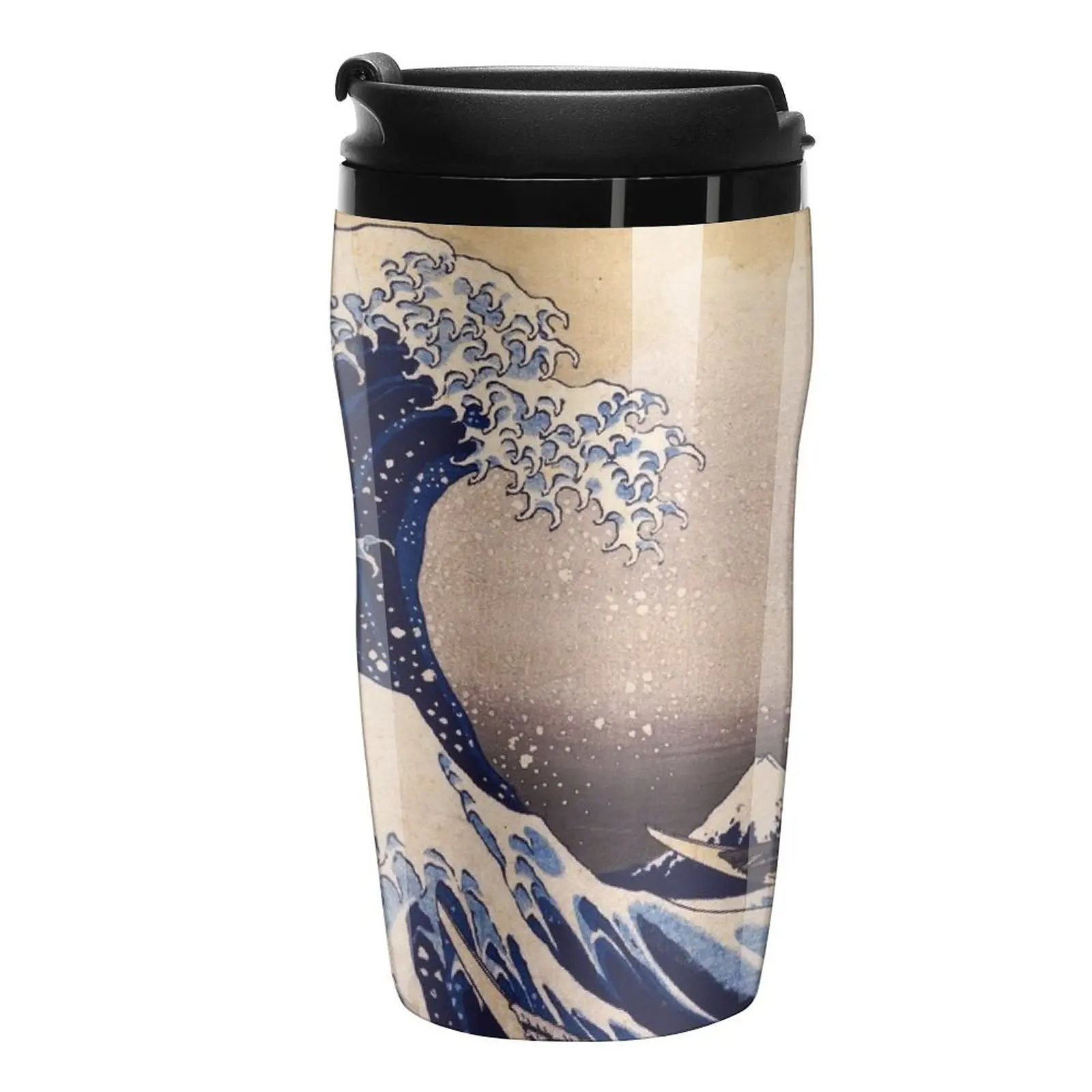 

New The Great Wave off Kanagawa by Katsushika Hokusai (c 1830-1833) Travel Coffee Mug Coffee Mugs Tea Cup Coffee Cups Sets