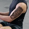 Waterproof Temporary Fake Tattoo Stickers Body Small Arm Animal Lion Tiger Wolf Snake Decals Men Women Universal Gift Decoration 6