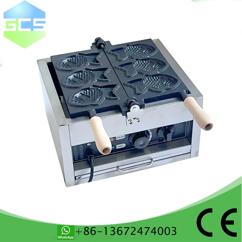 3 PCS Electric Fish Waffle Maker Set 110V 220V Regular Taiyaki Machine for Sweet And Savory Treats