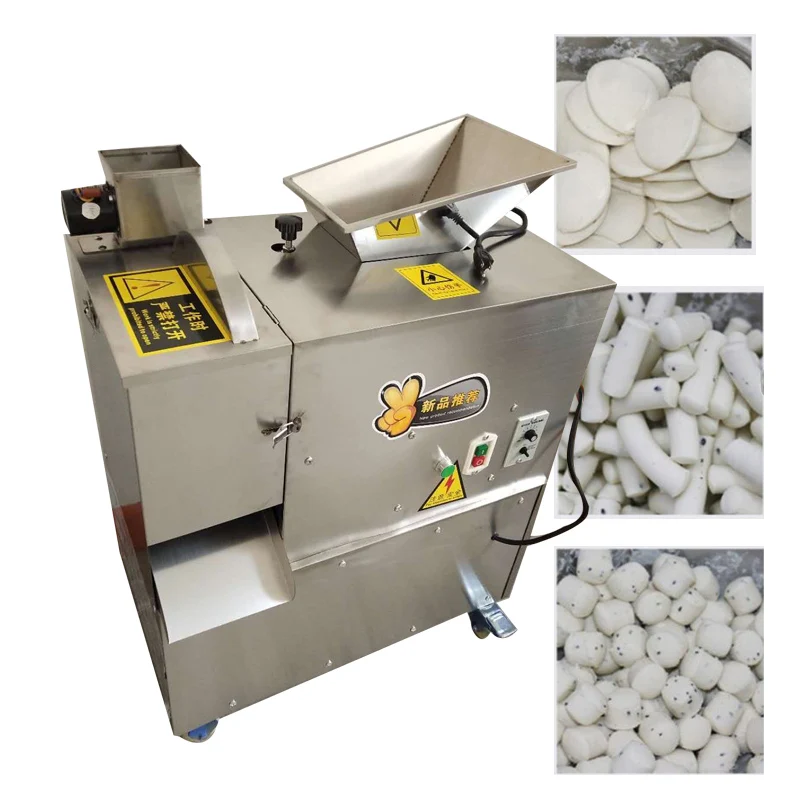 

Electric Automatic Cookie Dough Cutting Extruder Machine Dough Divider Machine Roller Dough Rounder For Ball Square Round Strip