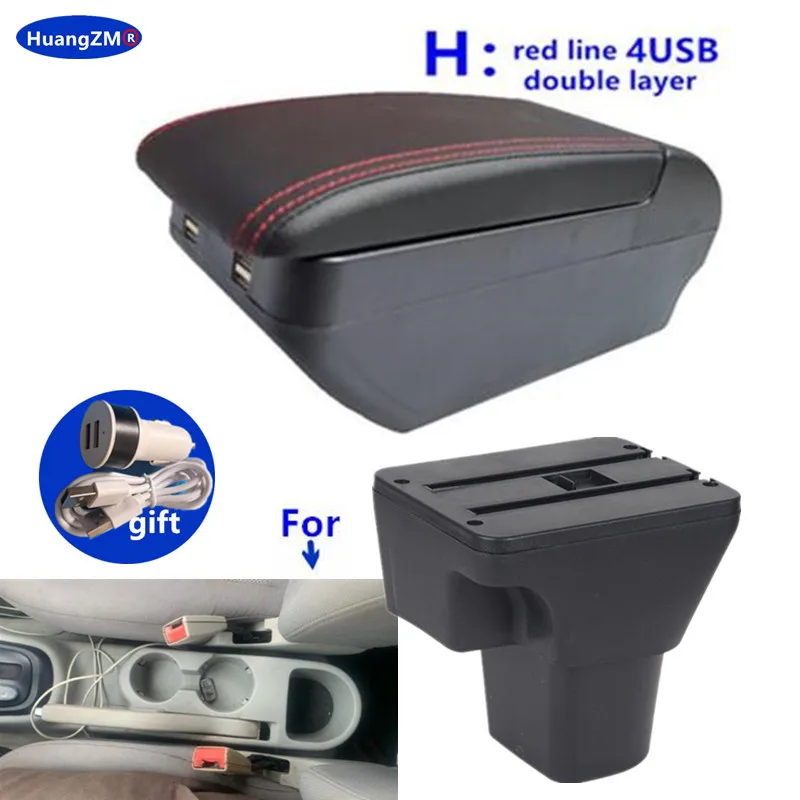 صندوق مسند ذراع لسيارة هيونداي أكسنت، مسند ذراع لس...