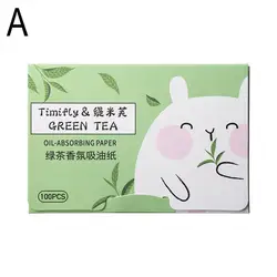 Oil-Absorbing Face Blotting Papers - Portable Matting Wipes for Oil Control and Facial Cleansing (100 Sheets)