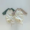 New Baby Long Sleeve Romper Cotton Infant Loose Jumpsuit Spring Autumn Newborn Boy Girl Clothes 2025 New Baby Clothing