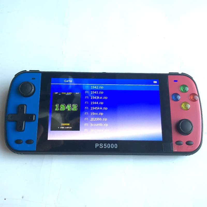 Built-in 3000+ Games Retro Handheld Game Console for PS1 5.0 Inch LCD Screen Video Game Player Kids Boys Gift