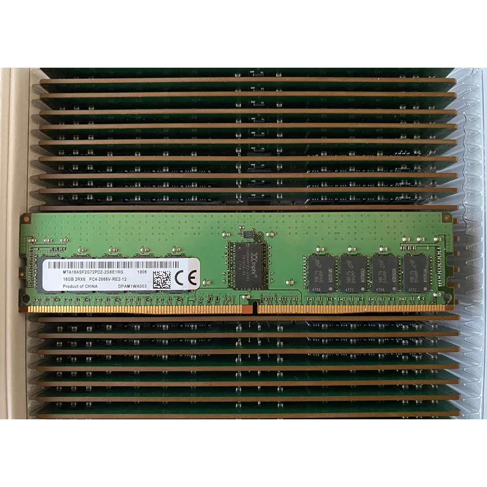 1PCS For MT RAM 16GB 16G 2RX8 2666 PC4-2666V DDR4 Memory MTA18ASF2G72PDZ-2G6E1RG 5 1PCS For MT RAM 16GB 16G 2RX8 2666 PC4-2666V DDR4 Memory MTA18ASF2G72PDZ-2G6E1RG - Image 3