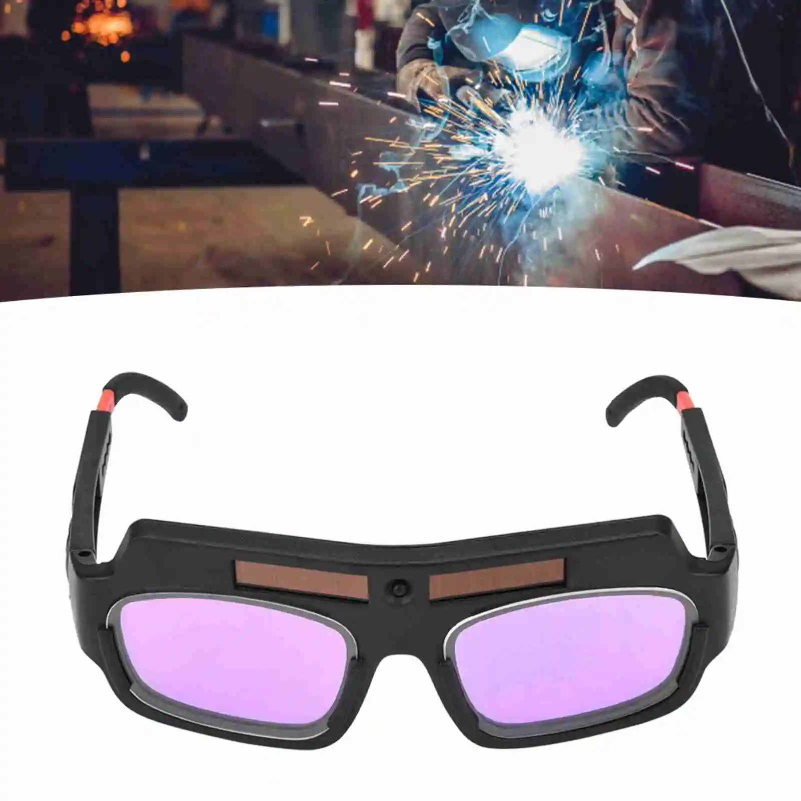 Welding Glasses Welding Glasses Solar Auto Darkening Protective Goggle for Argon Arc