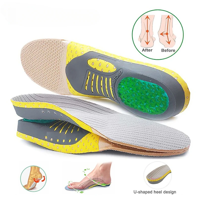 

Orthopedic Insoles Orthotics Flat Foot Health Sole Pad For Shoes Insert Arch Support Pad For Plantar fasciitis Feet Care Insoles