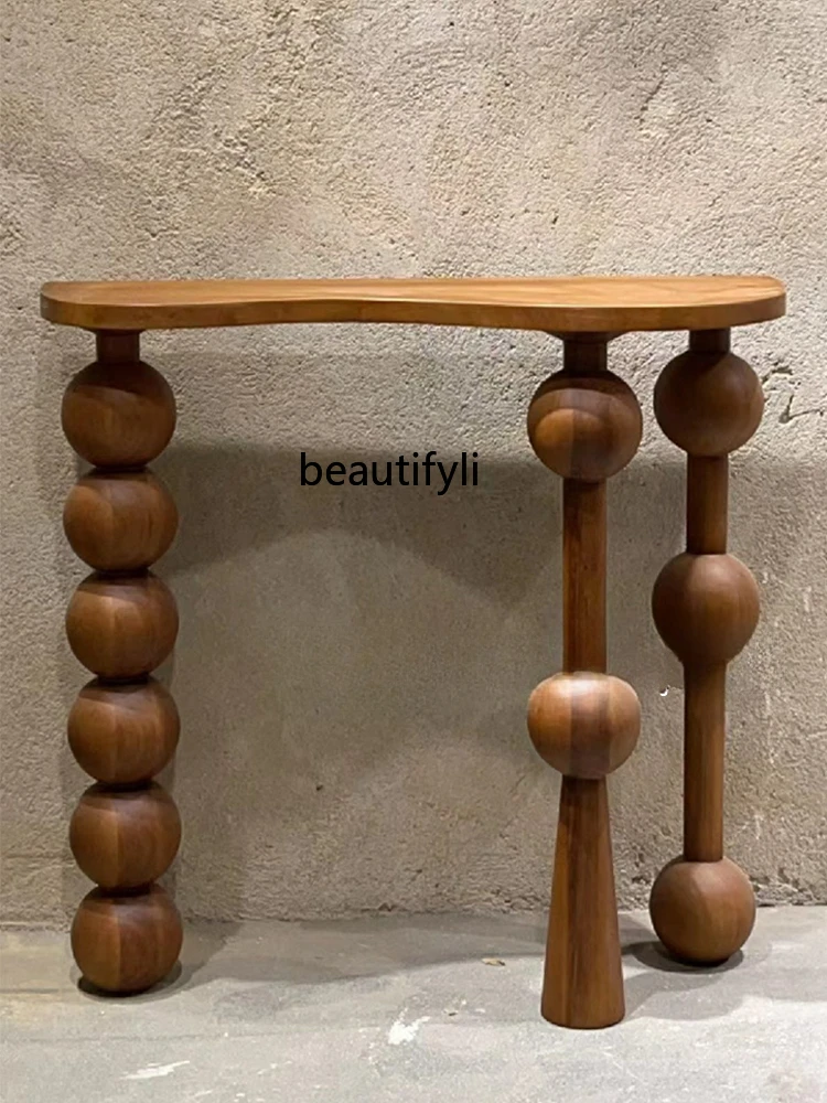 Рисунок 3 - Консольные столы из массива дерева