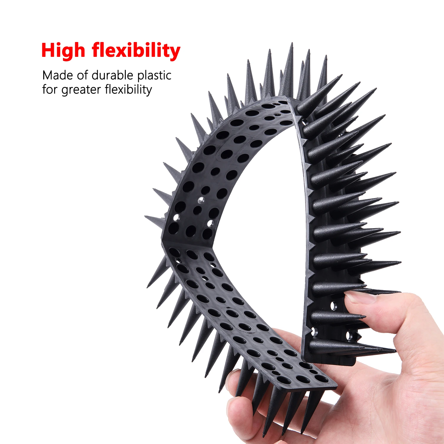 Eco-Friendly Bird Deterrent Plastic Spikes - Pack of 10