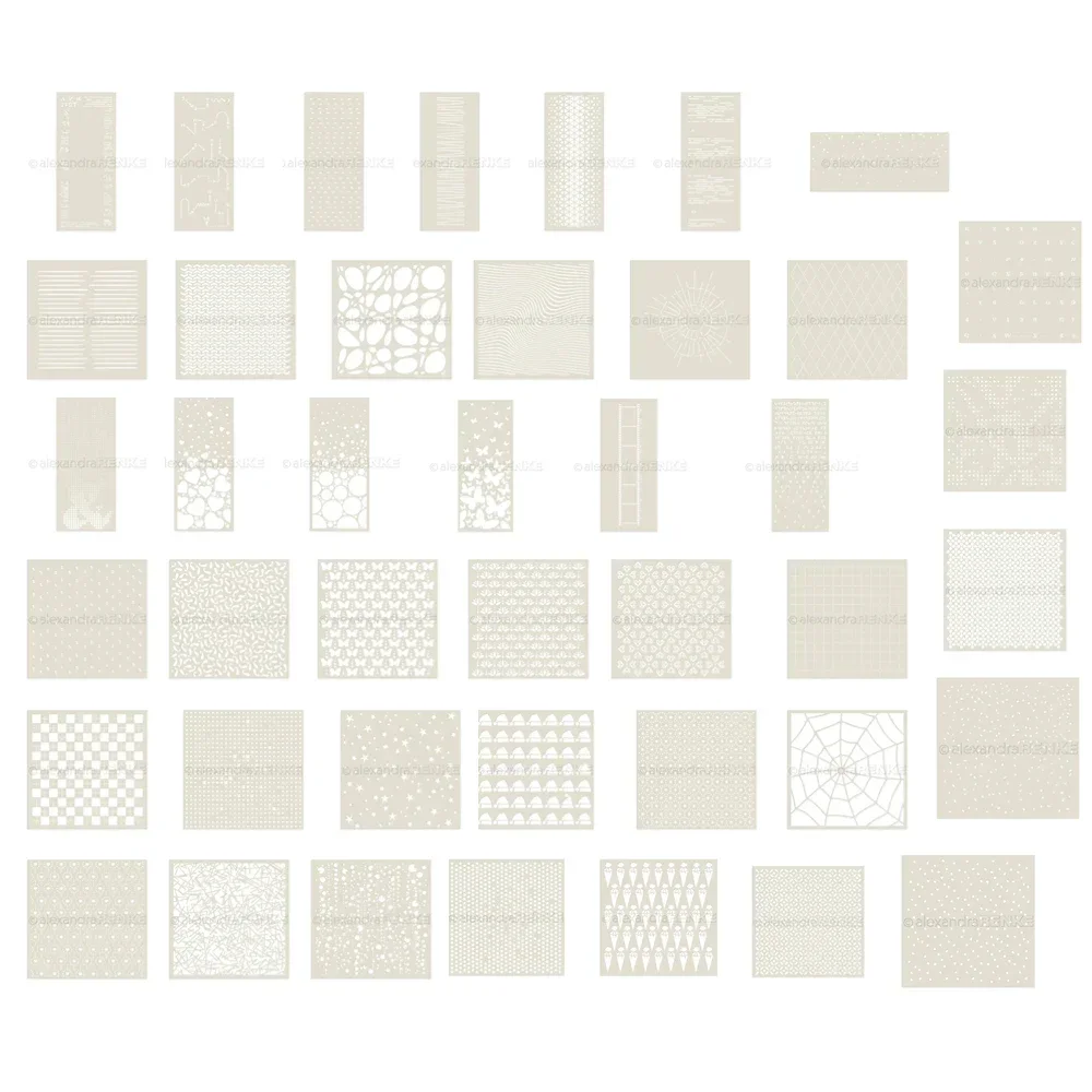 

Scattered Starlight Stencils Pattern Graffiti Drawing Tool Spray Painting Template DIY Window Scrapbooking Decor