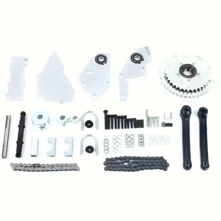 100cc Bike Motor Conversion Kit - 2-Stroke Gas Engine For 26/28" Bicycles, Up To 200kg Load & 45km/h