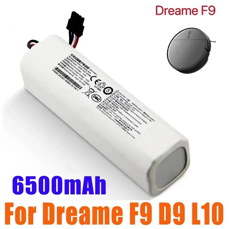 

Original 14.4V Robotic Vacuum Cleaner Replacement Battery For Dreame F9 D9 L10 Pro Plus RLS3 RLS5 RLS5L RLS5D Accessories Parts