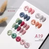 Vendeeni 9 Color/Set Furs Fluff Gel Nail Polish Semi Permanent UV LED Soak Off Gel Varnish DIY Plush Velvet Nail Art Gel Lacquer 2
