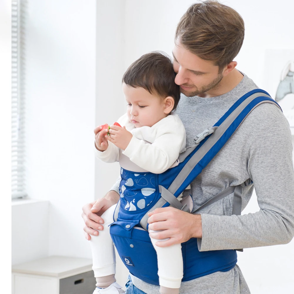 

Ergonomic Baby Carrier Infant Kid Hip Seat Sling Wrap Holder Backpacks Travel Outdoor Kangaroo Front Facing 0-36 Months