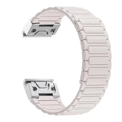 Magnetic Silicone Strap - 26mm Premium Wristband - Quick Fit 26MM (Starlight - S)