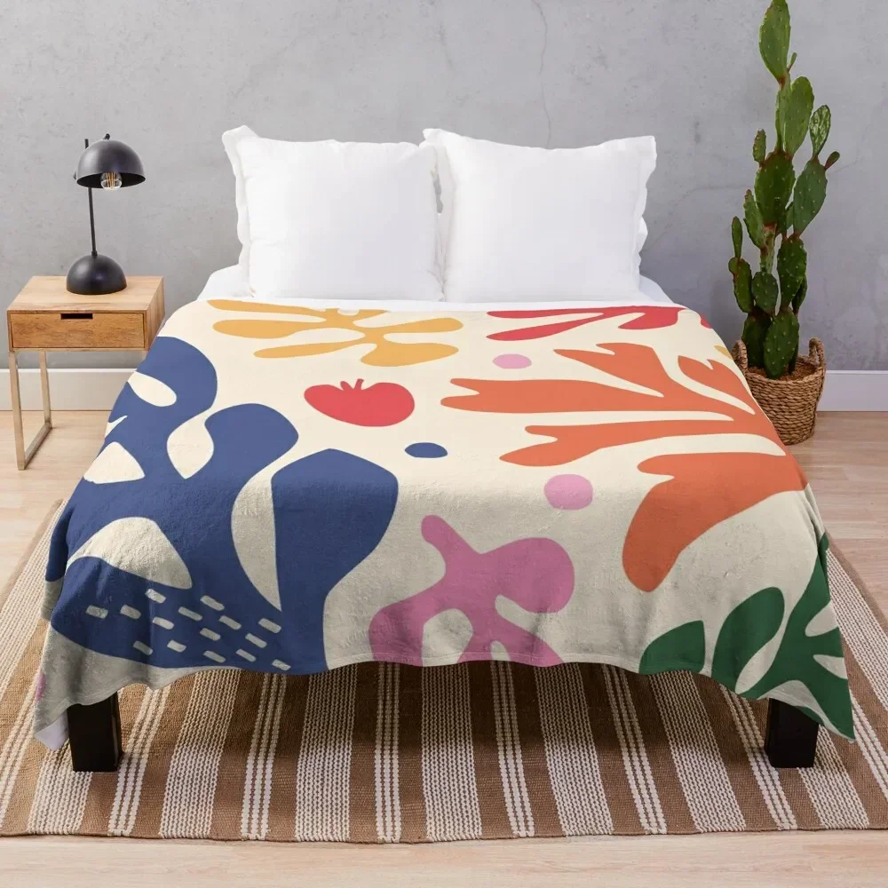 

Узор Matisse _ 2, декоративное одеяло из движущейся фланелевой ткани