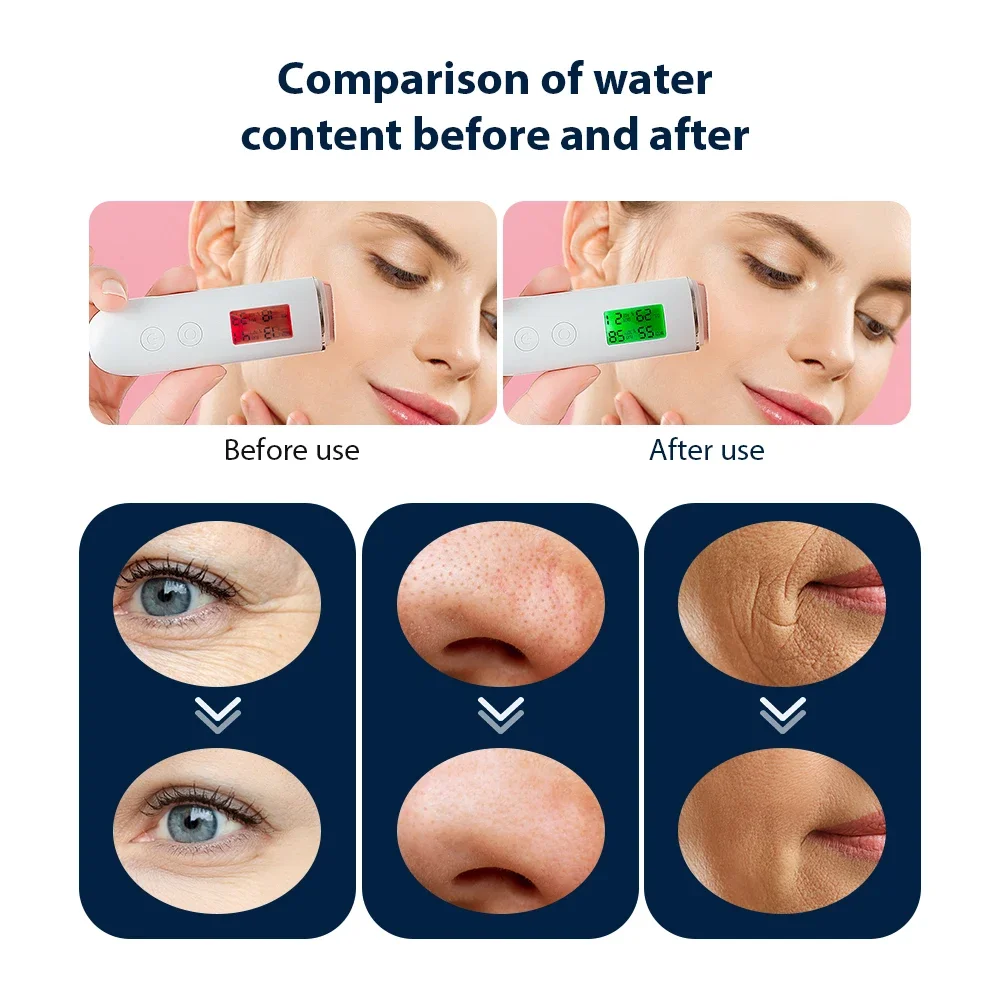 Portable CO2 Oxygen Bubble Pen Rechargeable Facial Cleaning Balance Serum Input Pen Anti-aging Skin Care Beauty Device 6