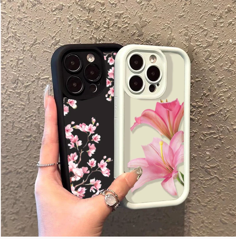 Lily Flowers Decorative Smartphone Case