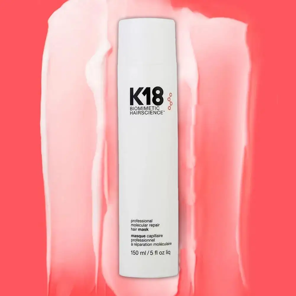Hair Mask K18 Leave-In Molecular Hair Mask Repair Dry Damaged Hair Reverse Bleach Color Chemical & Heat Damage Hair care 50ml/150ml