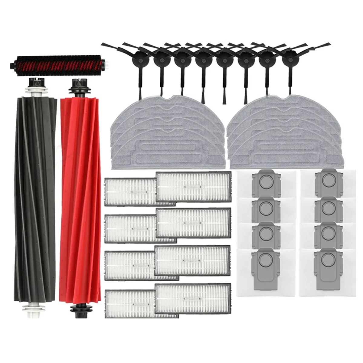 

Робот-пылесос Roborock S8 PLUS/S8 +/S8 Pro Ultra G20, основная боковая щетка, Швабра, фильтр, пылесборник, запчасти для вращающейся щетки