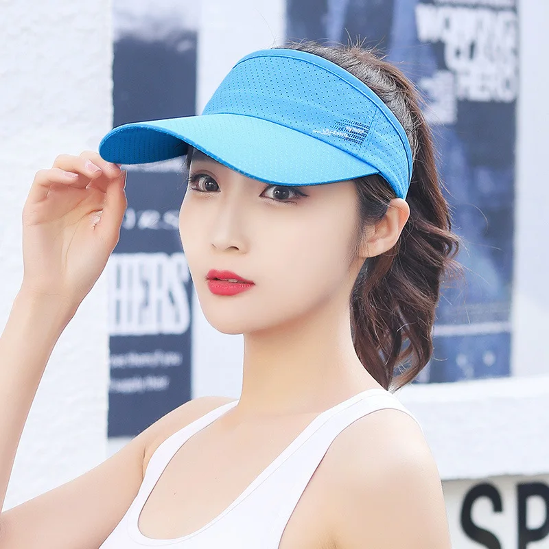 Summer Hats For Women Men Long Brim Sunscreen Baseball Cap Quick drying Sports Cap Women Tennis Visor Sunhat Outdoor Golf Hat