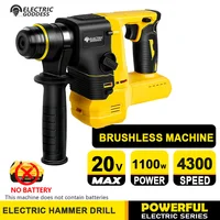 Electric Goddess Brushless Electric Breaker Hammer Drill Cordless Rechargeabl Multifunctionale Power Tool For Dewalt  Battery ﻿ 1