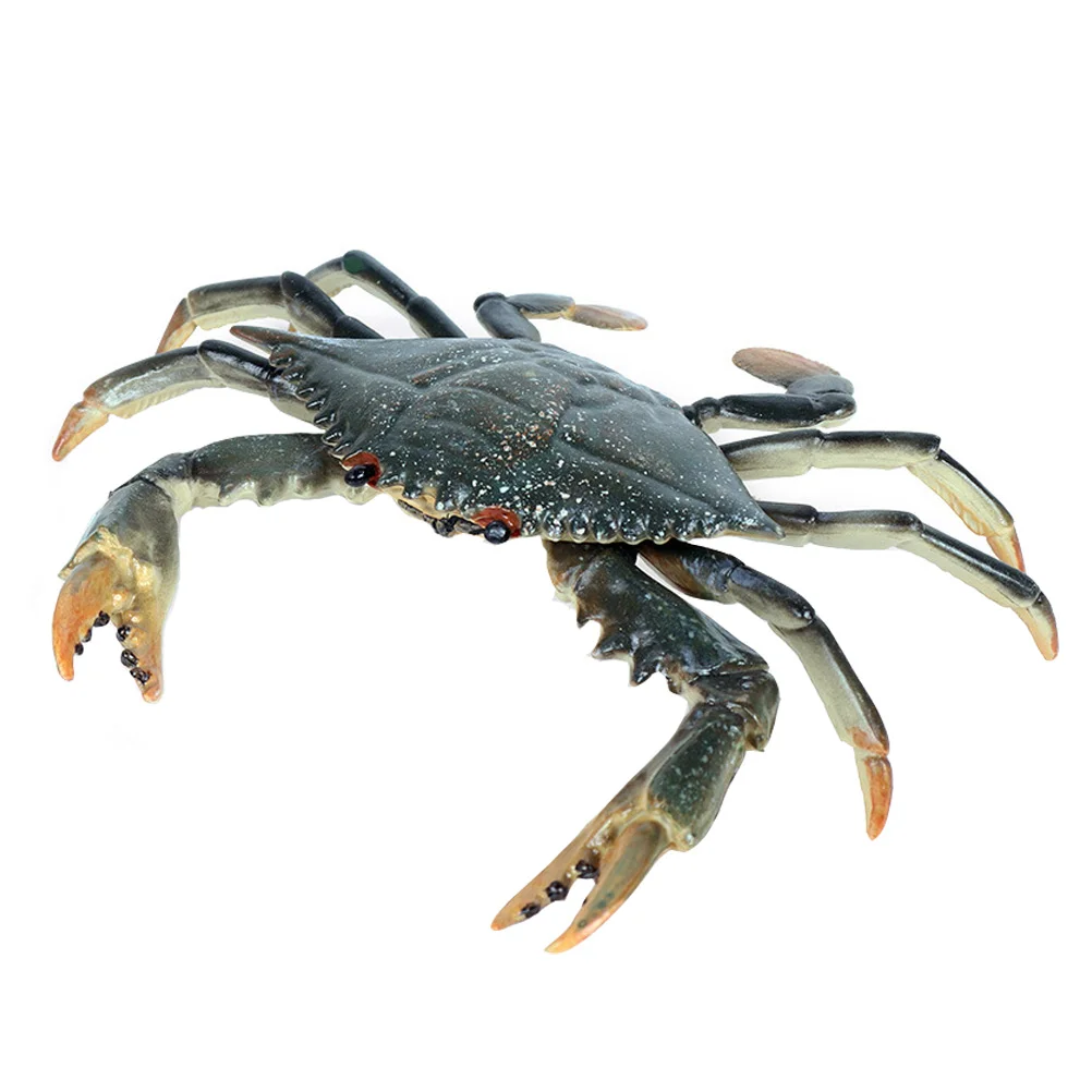 

Solid Portunid Plastic Crab Model Mini Toys Kids Vivid Sea Animal Figurine Marine Fish Tank Decor Aquarium Craft Child Bowls