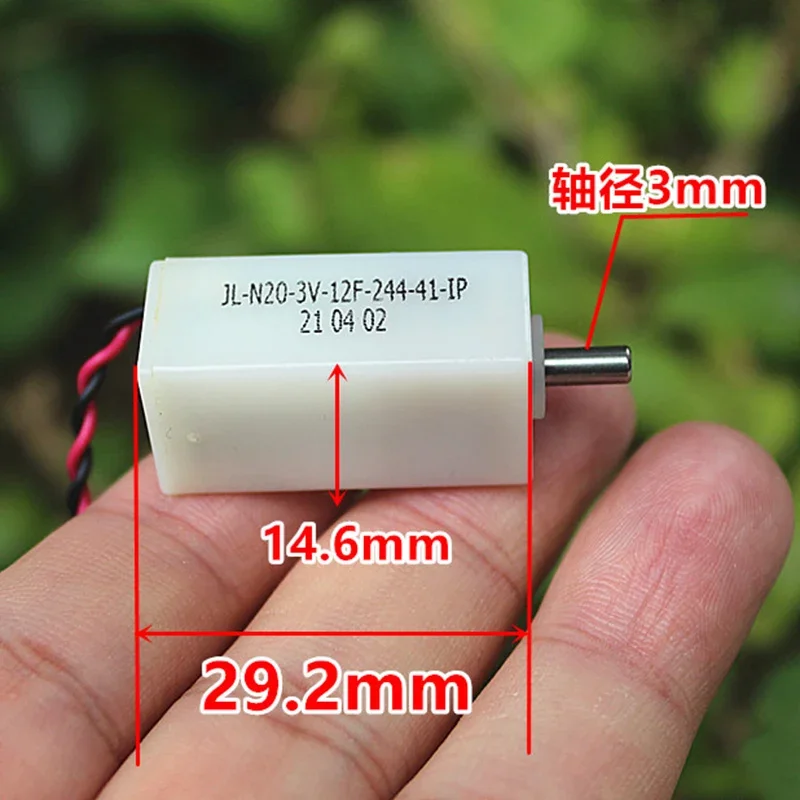 방수 미니 N20 기어 모터 마이크로 풀 메탈 기어박스 3V-6V 5V 66RPM ..
