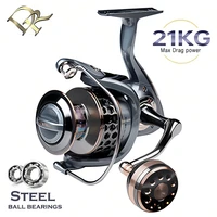 VWVIVIDWORLD,High Quality,Max Drag 21 KG,Fishing Reel,5.2:1 Gear Ratio,High Speed,Spinning Reel,Casting Reel,Carp For Saltwater 1