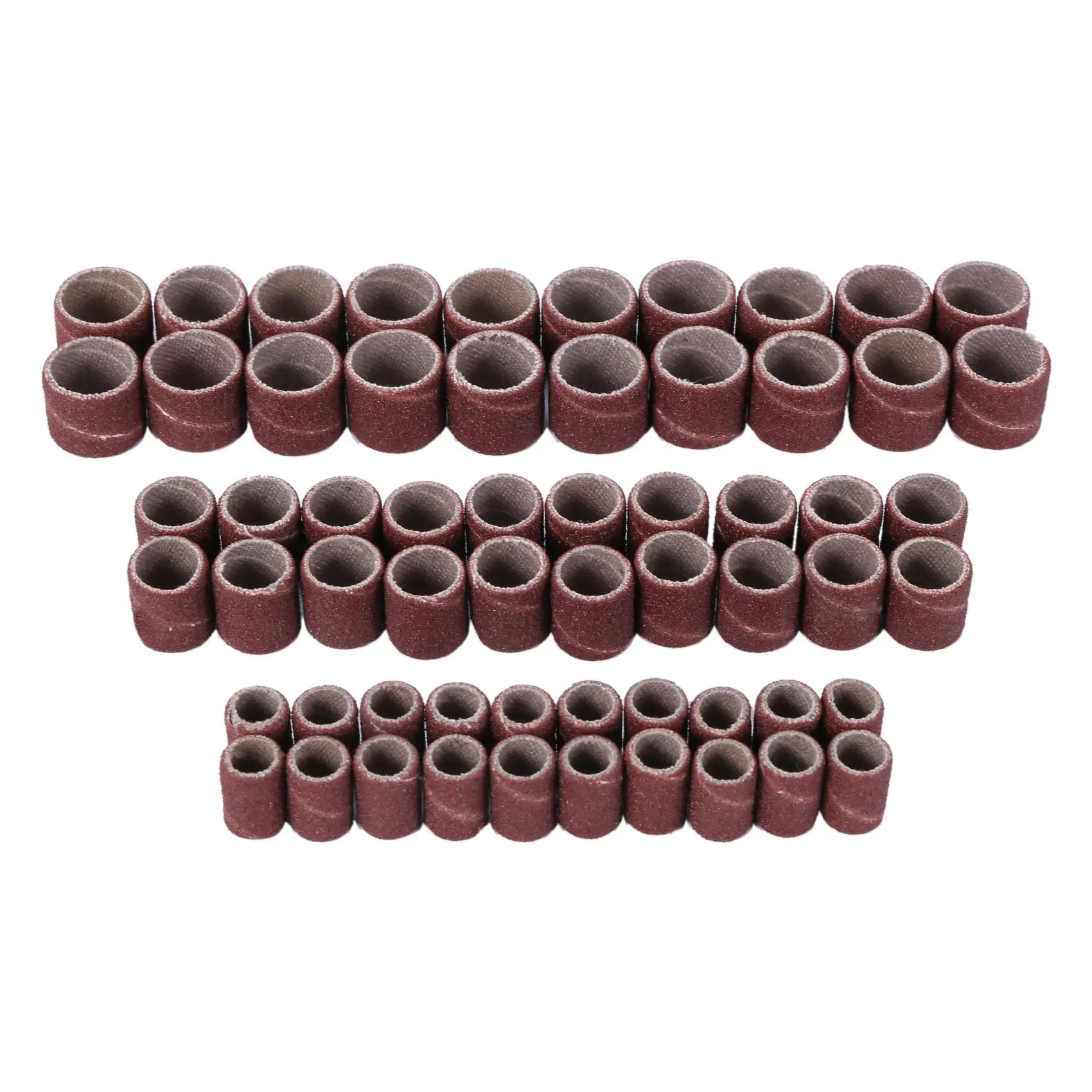

66 Pcs Drum Sanders Set Including 60 Pcs Sanding Bands and 6 Pcs Drum Mandrels
