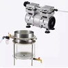 Oil Filter Press Machine 1500W Peanut Sesame Canola Automatic Separator Rapeseed Edible Vacuum Hot and Cold Filtration Equipment 1
