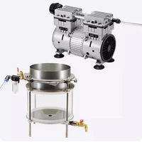 Oil Filter Press Machine 1500W Peanut Sesame Canola Automatic Separator Rapeseed Edible Vacuum Hot and Cold Filtration Equipment 1