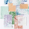 Yoofun 30pcs/pack Aesthetic Abstract Material Papers Gradient Ramp Paper Memo Pads Wall Decor Paper Notes Journal Background DIY 5