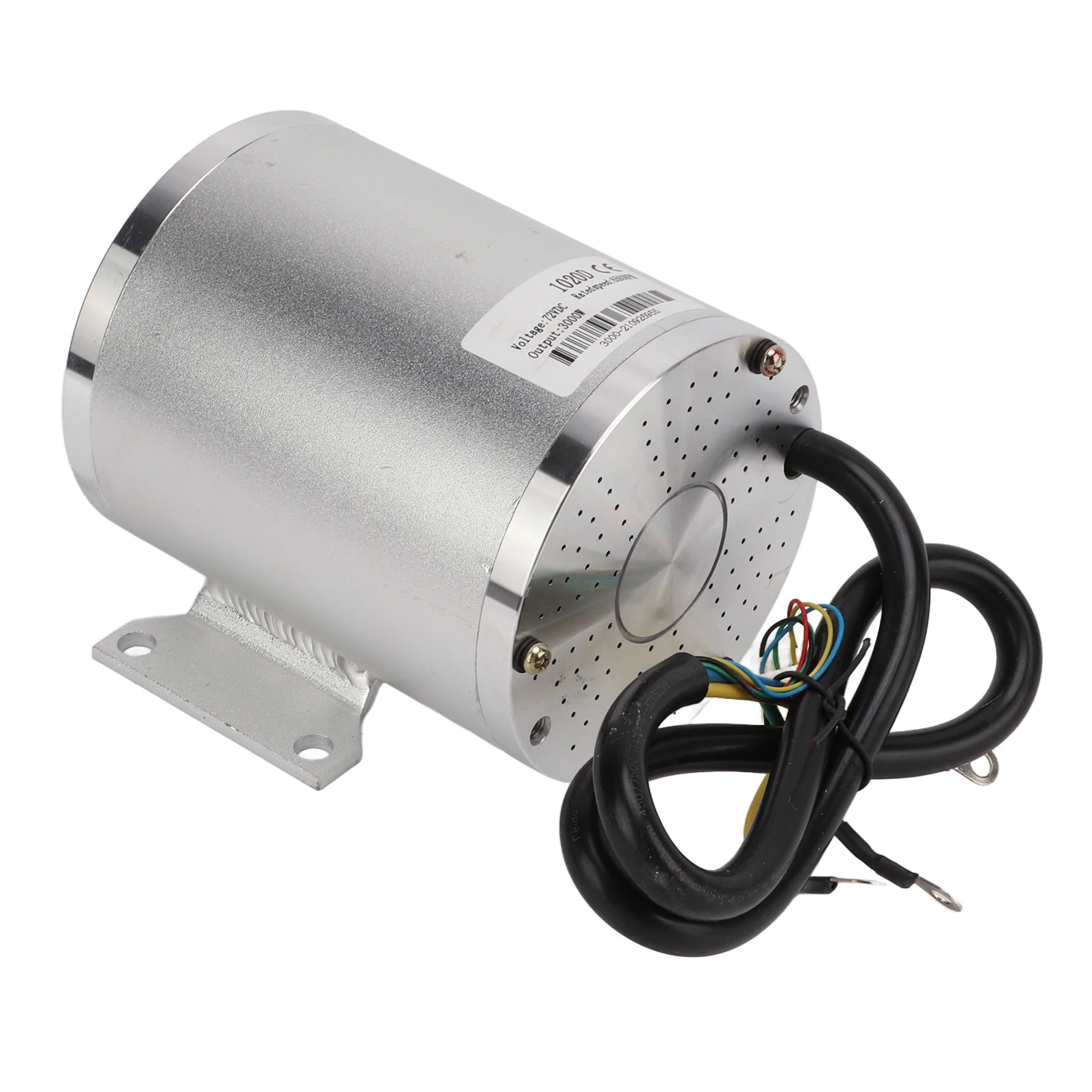 72V Electric Brushless DC Motor 3000W BLDC Motor with 11 Teeth Sprocket for Electric Scooter Bike Go Kart
