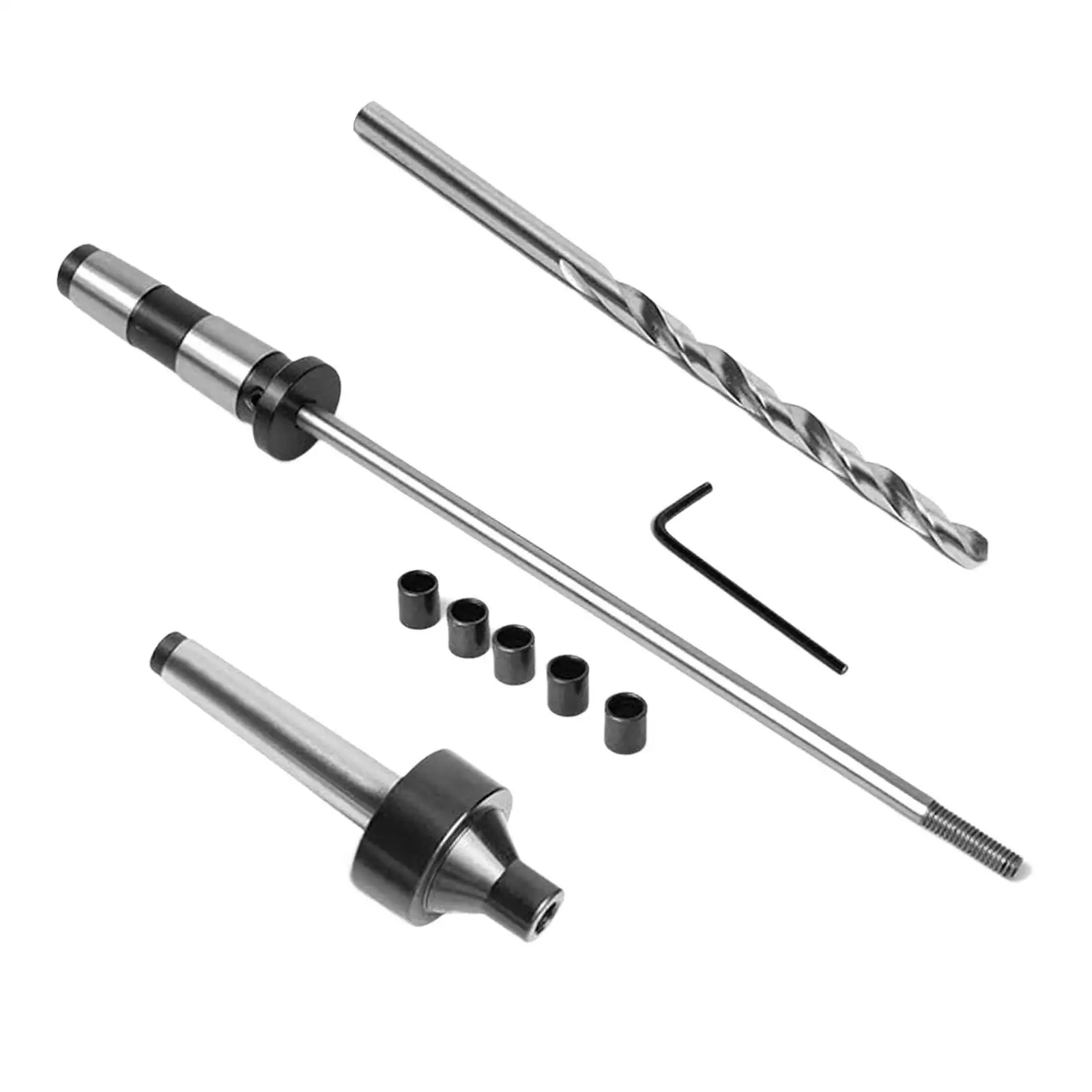 Pen Mandrel MT2 Metal Pen Turning Mandrel Woodturning Accessories Wood Turning Mandrel Workshop with Bushings Woodworking Tool Pen Mandrel MT2 Metal Pen Turning Mandrel Woodturning Accessories Wood Turning Mandrel Workshop with Bushings Woodworking Tool