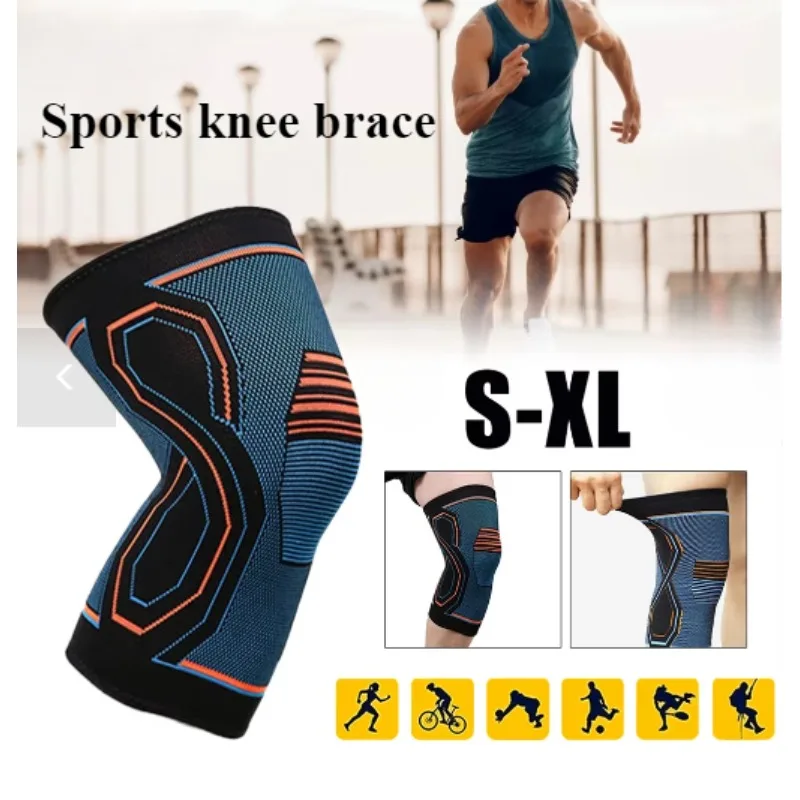 Compression Knee Pads Knee Support Sleeve Gym Sports Protector Basketball Volleyball Run Fitness Equipment Brace Protection knee pad,knee support,knee support sleeve,knee brace,knee wraps