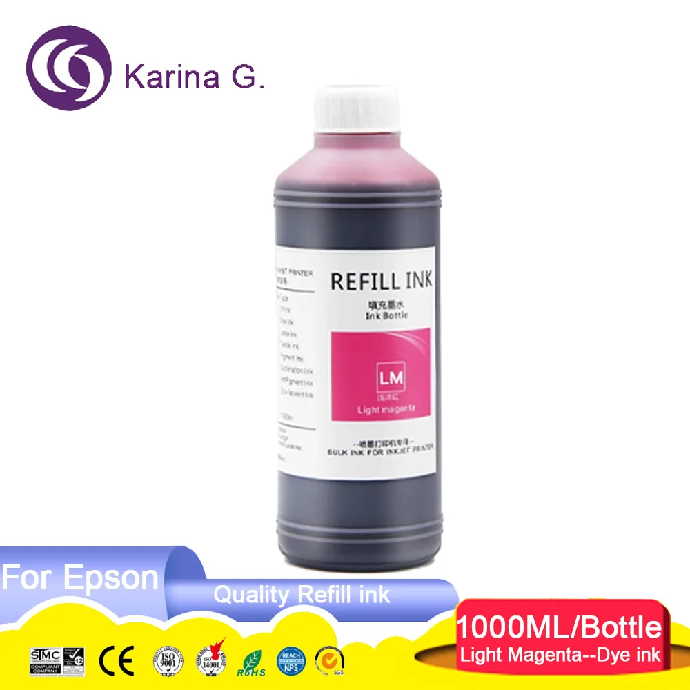 1000ML/bottle 312XL 314XL 378XL 478XL T0821 T0791 85N Refill Dye Ink for  Expres