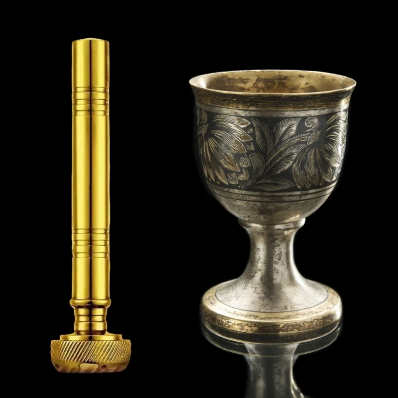 Holy Water Sprinkler Pocket Holy Water Sprinkler With Leather Case Religious Pocket Aspergillum Tool For Ceremonies Gift for Clergy holy water sprinkler