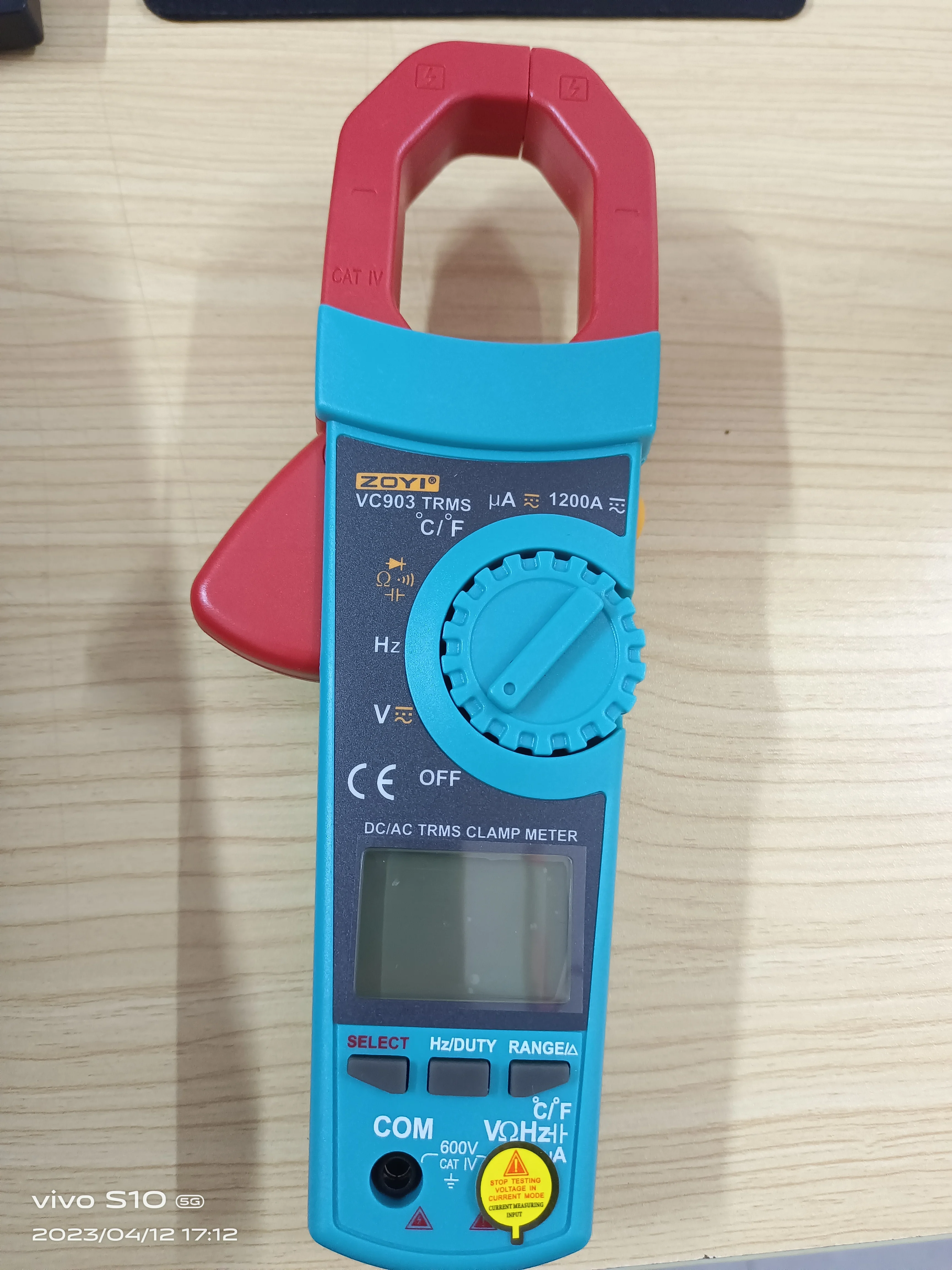 

ZOYI VC902 6000 True RMS Digital Clamp Meter High Precision Multimeter Ac/Dc Current Voltage Automatic Range VC903