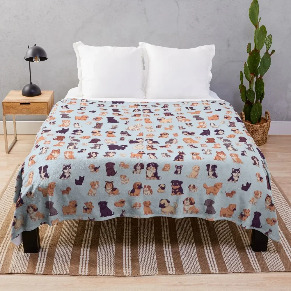 

*choose extra large size* Huge dogs pack 87 dog breeds Throw Blanket For Baby For Decorative Sofa Blankets