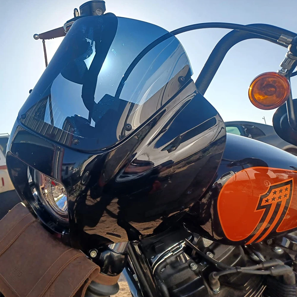 

Фара лобового стекла мотоцикла, обтекатель лобового стекла для Harley Softail стандарт FXST Low Rider FXLR Street Bob 114 FXBBS 2021-2023