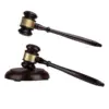 Wooden Mini Mallet Auction Hammer Gavel Decor Cosplay Props for Justice Gifts Auction 1