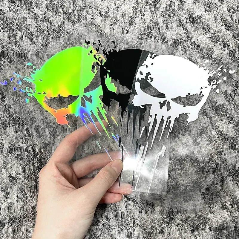 Motorcycle Sticker Blood Skull Racing Side Body Fuel Tank Cool Helmet Oilproof Decals for Ktm Aprilia Yamaha Kawasaki Suzuki BMW