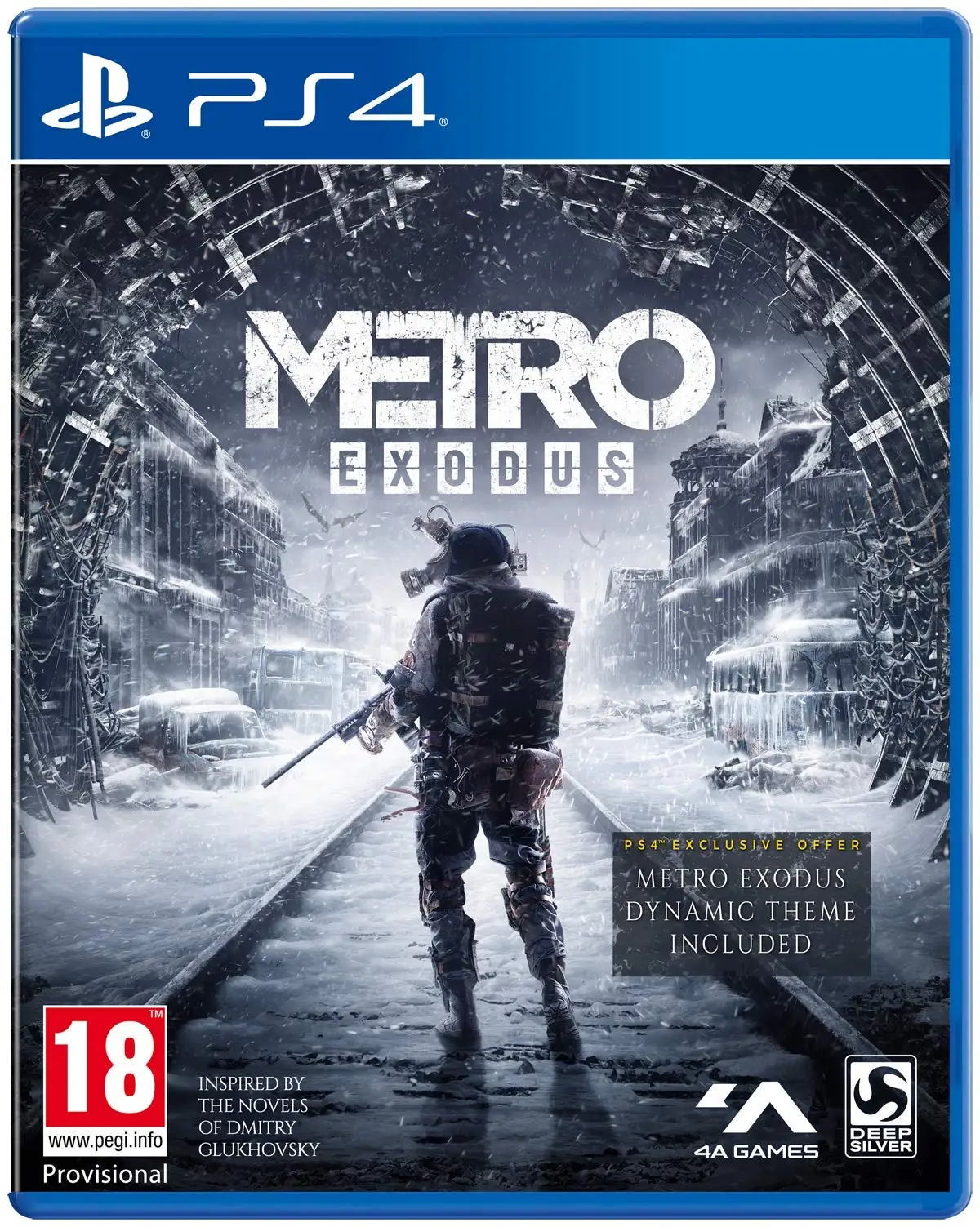 Metro Exodus Ps4 Per Playstation 4 Versione Disco Controller Per Videogiochi Console Per Console Di Gioco Console Di Gioco Per Comando Gamepad