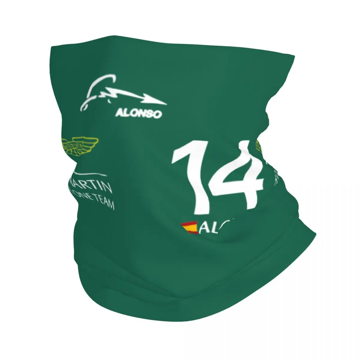 

Motor Spanish Racing Driver Bandana Neck Cover Printed Fernando Alonso 14 Magic Scarf Multi-use Face Mask Cycling for Men Women